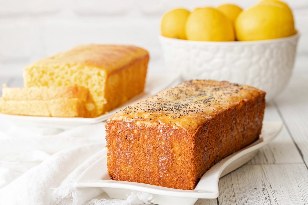 Free homemade lemon cake image